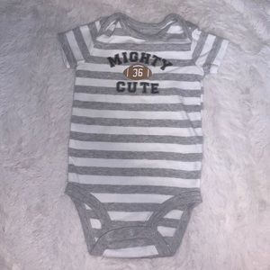 (3 for $10) Carter’s football bodysuit